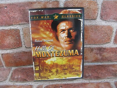 #ad Halls of Montezuma DVD 1950 Full Screen Richard Widmark $7.99