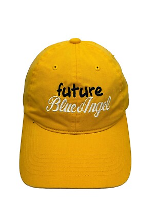 #ad Future Blue Angel Yellow Hat Ball Cap Strapback Adjustable Authentic Headwear $12.74