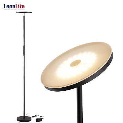 #ad LED Super Bright Torchiere Standing Floor Lamp Dimmable Indoor Pole Uplight $70.49
