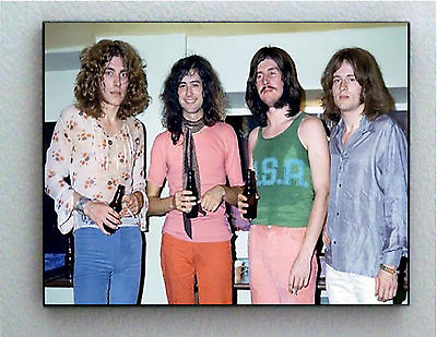 #ad Rare Framed Vintage 1969 Led Zeppelin Photo. Giclée Print $19.99