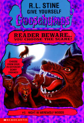 #ad Night In Werewolf Woods Give Yourself Goosebumps Paperback GOOD $4.18