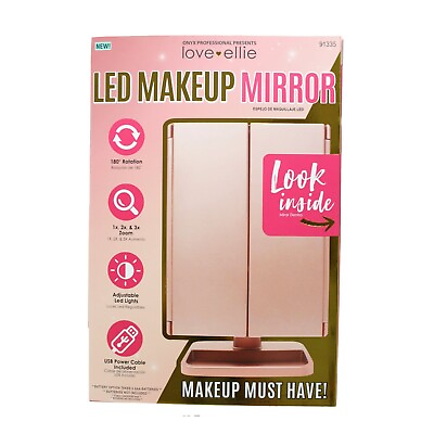 #ad Love.Ellie LED Makeup Mirror $16.99