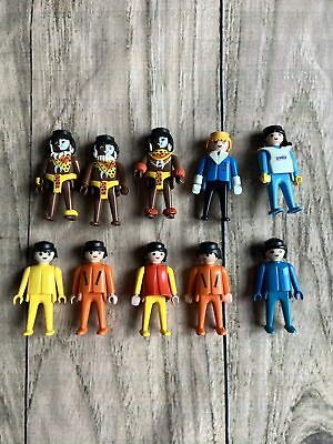 #ad Playmobil Action Figures Lot Vintage 1974 Lot of 10 $19.95