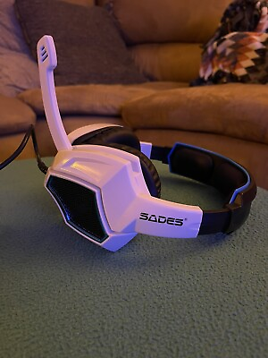 #ad Sades Gaming Headset USB Built In Microphone $9.99
