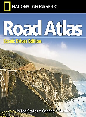 #ad Rand Mcnally USA Road Atlas 2023 BEST Large Scale Travel Maps United States NEW $13.49