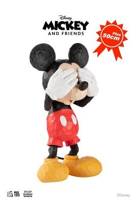 #ad Mickey Mouse Wood Carver Mgl Toysx Pop Sunday Disney Figure Art Toy Collection S $1562.67