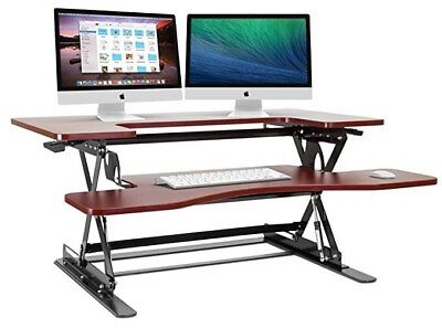 #ad Halter ED 258 Preassembled Height Adjustable Desk Sit Stand Desk Elevating De... $120.00