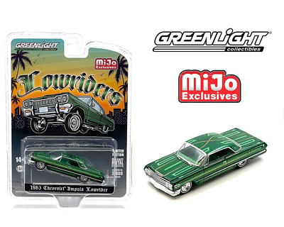 #ad 1963 Chevrolet Impala SS Lowriders Metallic Green Greenlight Collectibles $11.99