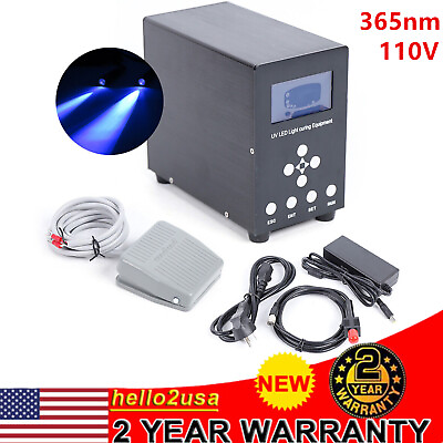 #ad UV Glue Curing Machine LED Light Curing Machine 365nm Air Cooling Adjustable US $298.20