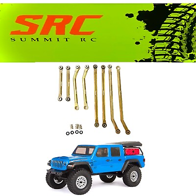 #ad Summit RC Brass High Clearance Suspension 4 Link for 1 24 Axial SCX24 Gladiator $21.99