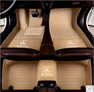 For Mercedes Benz A B C E S Rank 2006 2021 Waterproof Car floor mats trunk mat $114.99