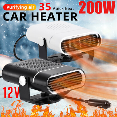 #ad Car Heater Portable Electric Heating Defogger Defroster Demister Space Heater $11.72