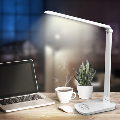 #ad Dimable LED Table Desk Lamp 4 Light Modes Adjustable Touch Sensor $88.99