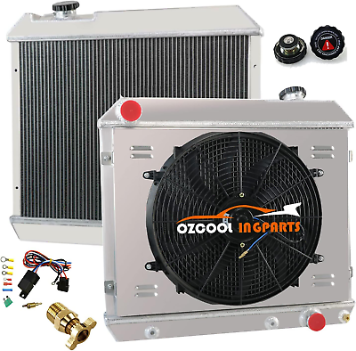 #ad Ozcoolingparts 3 Row Core Aluminum DPI284 Radiator 16quot; Fan W Shroud amp; Relay Wi $319.99