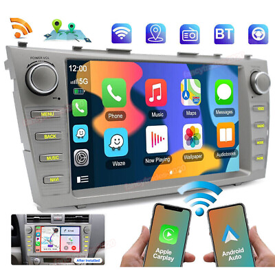 #ad For Toyota Camry 2007 2011 Android 13 GPS Carplay Car Radio Stereo NO DVD Player $109.89