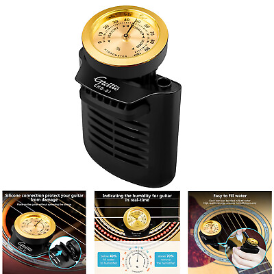 #ad 1PC Guitar Sound Hole Humidifier Hygrometer Humidity Instrument Accessories I5Z5 $12.59