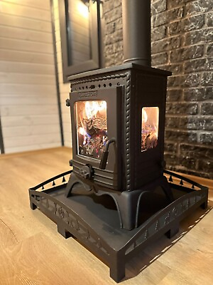 #ad Tiny cast iron wood burning stove for tiny house cabin patio. $1080.00