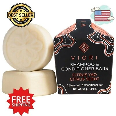 #ad Viori Mini Citrus Yao Shampoo amp; Conditioner Set NEW 55g 1.9oz $24.99
