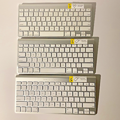 #ad Lot of 3 Genuine Apple Wireless Bluetooth Keyboards A1314 $60.00