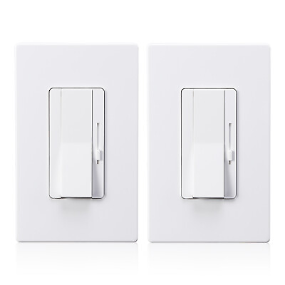 #ad 2 Pack Dimmer Switch for Led Lights 0 10V Dimmable LED Panel Lights $42.99