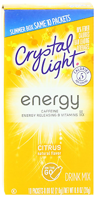 #ad Citrus Energy Drink Mix 120 Packets Varying Packaging $52.26