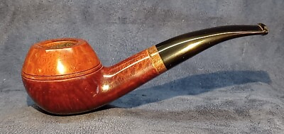 #ad #ad Gorgeous Unmarked Bent Rhodesian Tobacco Pipe Lightly Smoked $65.00