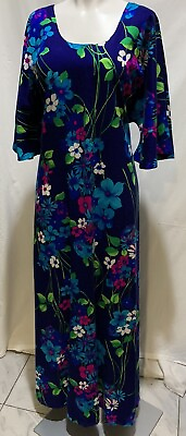 #ad ❤️Vintage TWO POTATO Of Laguna Beach California 70s Floral Maxi Dress $92.00