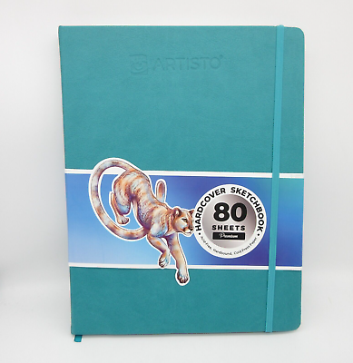 #ad ARTISTO 8.5x11quot; Premium Hardcover Sketchbook 80 Sheets 84 lb 125 GSM Acid Free $19.95