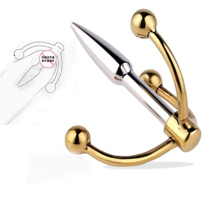#ad Long Dilator Urethral Expander Penis Plug Bead Dilator Stainless Steel Stretcher $11.99