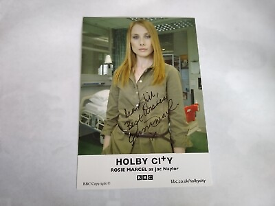 #ad Rosie Marcel Signed Holby City BBC Postcard. GBP 22.00