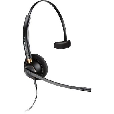 #ad Plantronics Over the head Monaural Corded Headset PLN8943301 $199.39