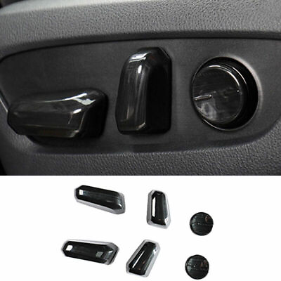 #ad For Lexus NX250 350 2022 23 ABS Black Wood Grain Seat Adjust Handle Button Cover $35.19
