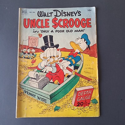 #ad Walt Disney#x27;s Uncle Scrooge Four Colored Comics No. 386 1952 Carl Barks $475.00