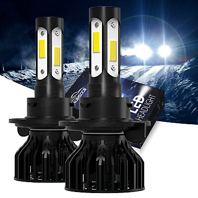 #ad H13 9008 4 Sides LED Headlight Bulbs Kit for Ford F150 2004 2014 High Low Beam $29.99