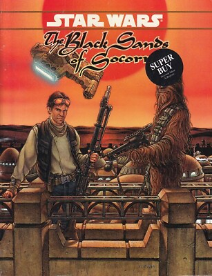 #ad 42727: STAR WARS RPG: THE BLACK SANDS OF SOCORRO 1997 WEST END GAMES #1 VF Gra $48.95