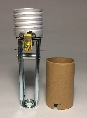 #ad #ad 4quot; 5 3 4quot; Adjustable Keyless Medium Base Bulb Chandelier Socket Lamp Holder $3.62