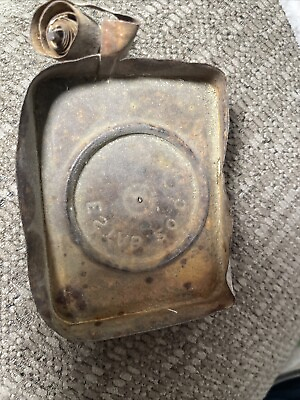 #ad Vintage Antique Food Tin Can Lid With Twist Off Key Brand Unknown used $3.95