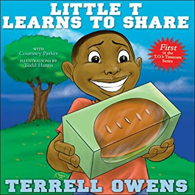 #ad Little T Learns to Share Hardcover Terrell Parker Courtney Owen $5.76