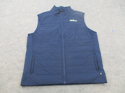 #ad Spyder Vest Mens Extra Large Blue Full Zip Outdoor Jacket Camp Hiking * $24.96