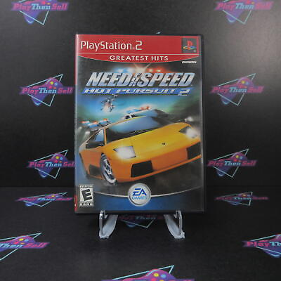 #ad Need for Speed Hot Pursuit 2 PS2 PlayStation 2 GH Game amp; Case $17.95