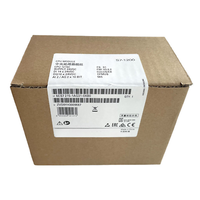 #ad 6ES7215 1AG31 0XB0 SIEMENS CPU 1215C Controller Brand New in Box Spot Goods Zy $1095.90