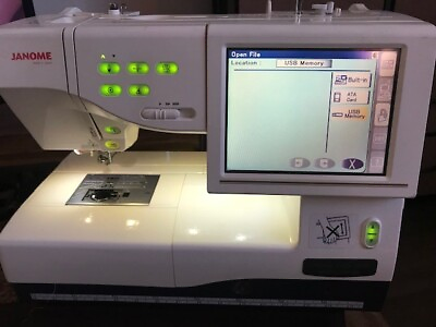 #ad Janome MC11000 Electronic Embroidery and Sewing Machine $2000.00
