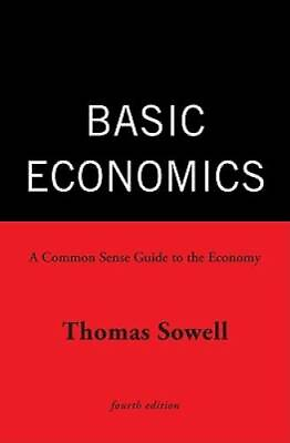 #ad Basic Economics: A Common Sense Guide to the Economy Hardcover GOOD $17.50