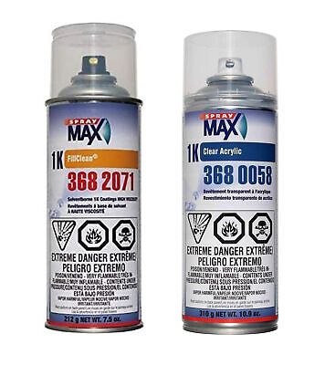 #ad SprayMax 1K Paint Kit For Kia Motors Bright Silver Metallic 3D $56.99
