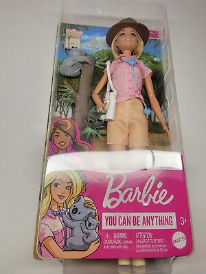 #ad Barbie Zoologist You Can Be Anything Doll 10.5quot; with kuala bear $13.99
