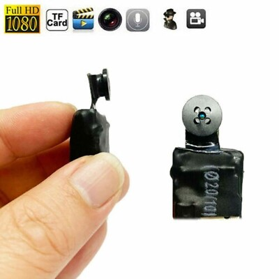 #ad Button Lens Design smallest mini micro Tiny 1080P HD Video camera Audio recorder $19.30