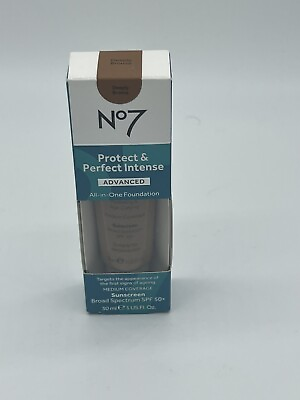 #ad No7 Foundation Protect Perfect All In One Foundation Deeply Bronze SPF 50 04 23 $4.00