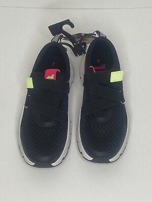 #ad Avia Women#x27;s Easy On Walking Sneakers Black Size 7 $24.99