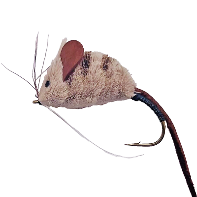 #ad Fly Fishing Bass Flies DeerHair Mouse $9.00