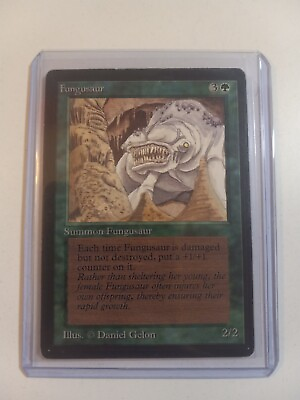 #ad MTG Fungusaur Beta Moderate Play Green Rare MAGIC GATHERING CARD $189.99